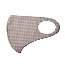 Microfiber, Light Purple, Grid