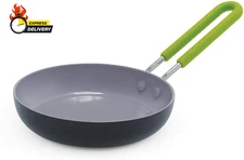 Mini Healthy Ceramic Nonstick, 5" Square Egg Pan, Pfas-Free, Dishwasher Safe, St