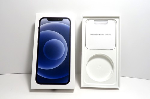 Empty Box Apple MGHH3LL/A IPhone 12 Black 256GB A2172 BOX ONLY - 第 1/7 張圖片