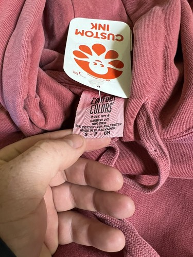 New Kennebunk Outfitters Comfort Colors Nantucket Red Hoodie Sweatshirt Small S - Picture 5 of 11