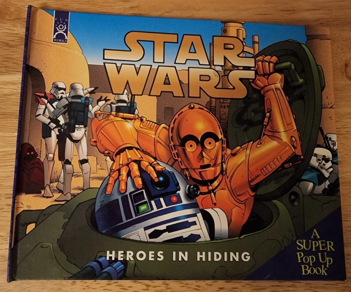 Children's Book, Pop-Up, Star Wars Heroes in Hiding, 1996, NOS