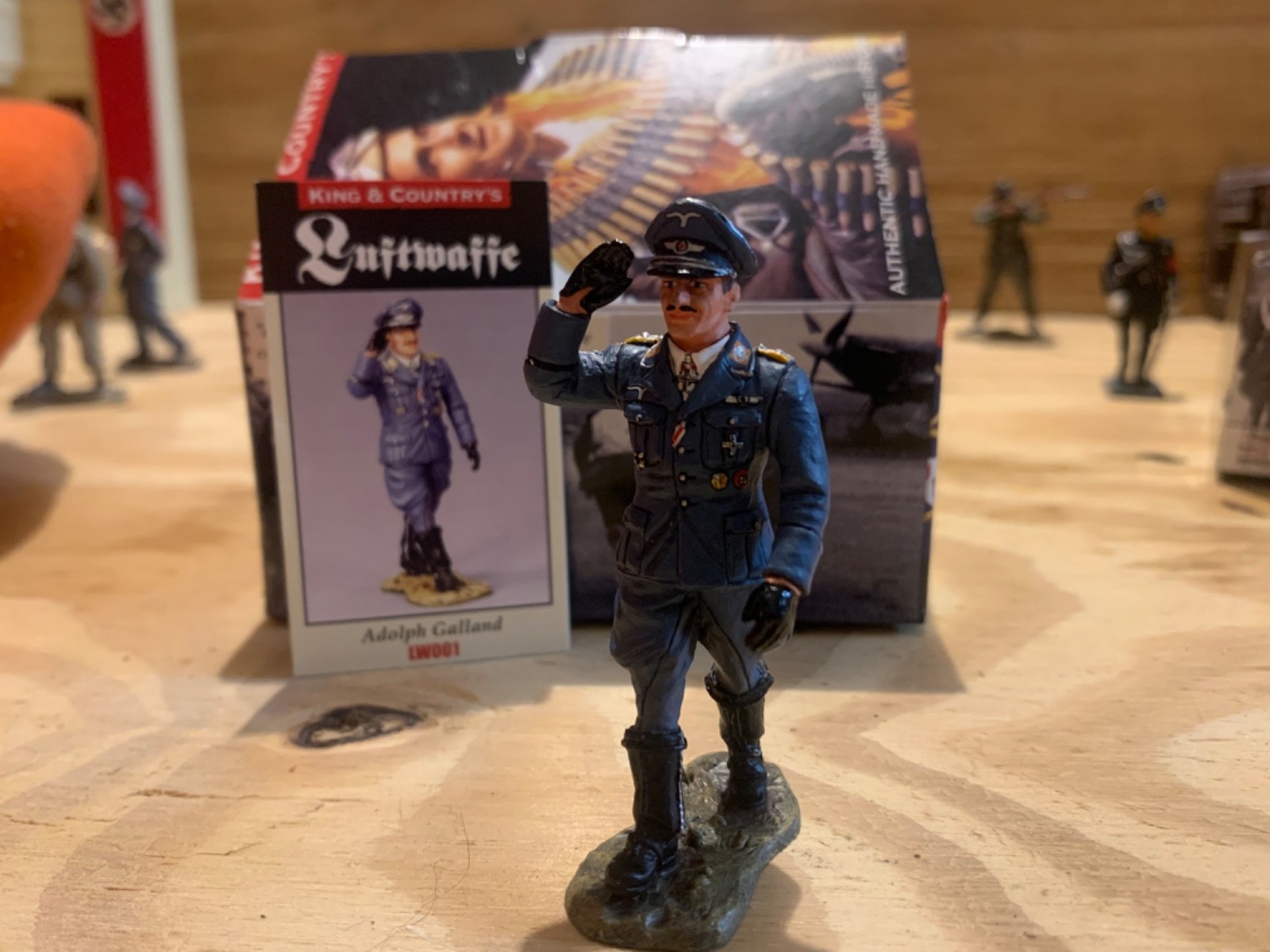 king and country luftwaffe - Galland Lw001