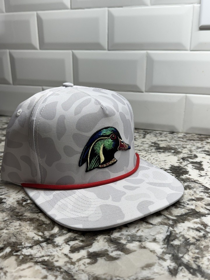 Southern String Hat Company - October 2025 - White Camo with Duck Patch ...