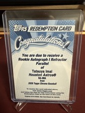 Tatsuya Imai Chrome 2026 Refractor Auto