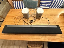 Sonos Sound Bar with Rear Speakers White Good Condition #1
