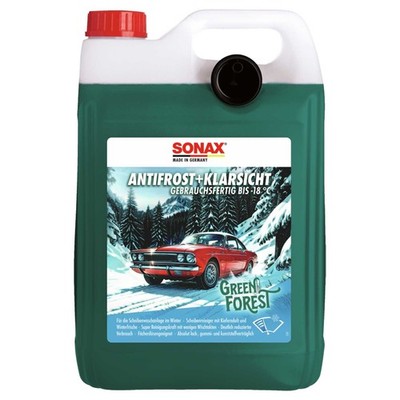 AntiFrost + KlarSicht bis -18 °C Green Forest 01385000 SONAX 5 Liter Pflege