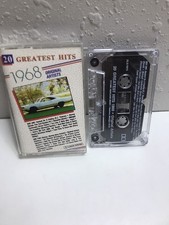 20 Greatest Hits Of 1968 - Original Artists - Cassette Tape 1987 Free Shipping