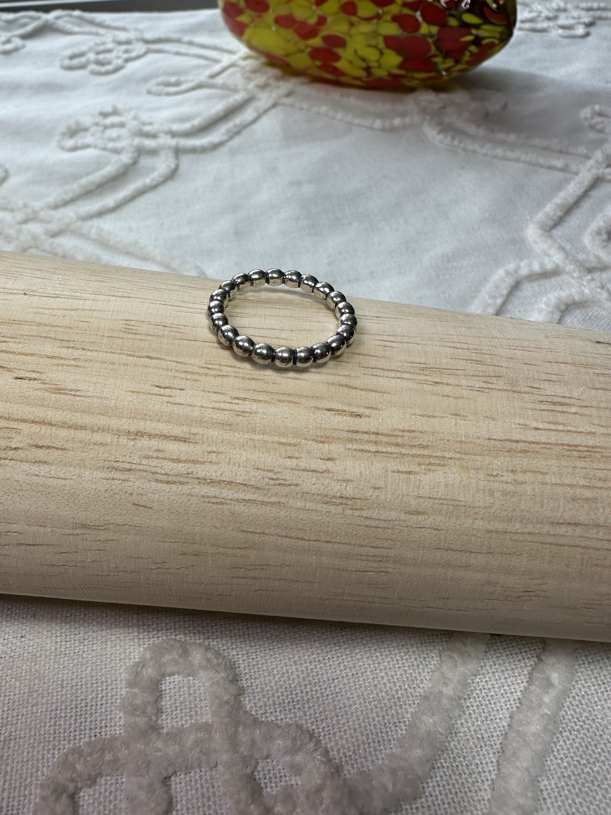 Sterling Silver Bubble Ring - image 2