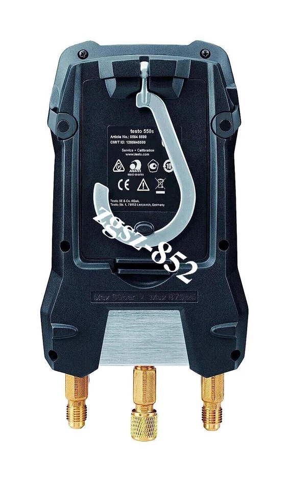 Juego de termometos abrazadera de tubo Testo 550s calibre colector de CA 2x 115i nuevo FedEx o DHL Foto 4 de 4