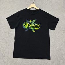 XBOX T-shirt Men Medium Black Short Sleeve Graphic Print