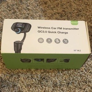 Sumind BT70B 1.7 Inch 2.4 GHZ Bluetooth FM Transmitter - Black