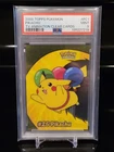 2000 Topps Pokemon Pikachu #PC1 TV Animation CLEAR Plastic Cards - PSA 9