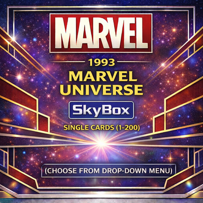 1993 MARVEL UNIVERSE SKYBOX SINGLE CARDS (1-200) [BUY 4+ SAVE 25%]