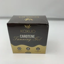 Koxuo Carotene Tanning Gel- Self Tanner for Indoor Tanning Face and Body
