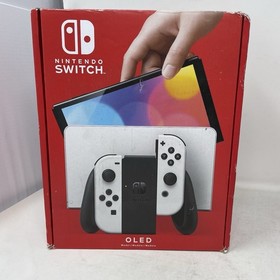 Nintendo Switch OLED Model HEG-001 Handheld Console - 64GB - White
