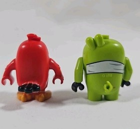 LEGO 75822 ANGRY BIRDS Minifigure PILOT Green Pig RED bird  2016