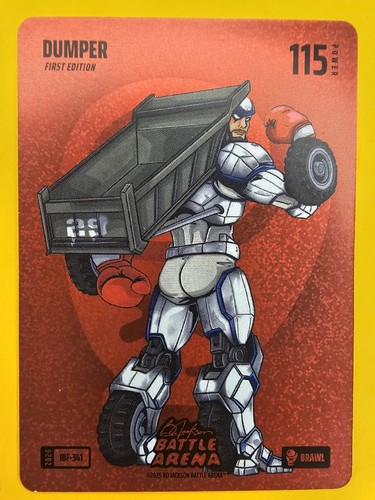 2026 Bo Jackson Battle Arena IBF-341 Dumper Red Brawl Icon Foil Cal Raleigh