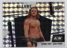 2022 Allure AEW Horizontal White Diamond 18/50 Jungle Boy Jack Perry #124 0c3