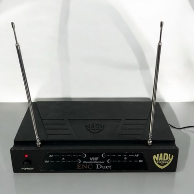 Nady Systems VHF Wireless Rec. ENC Duet Base And Power Cord Only.