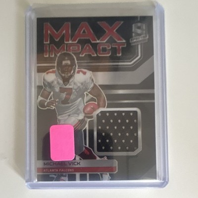 Panini 2022 Spectra Michael Vick Atlanta Falcons Max Impact MI-MVI /99 MEM