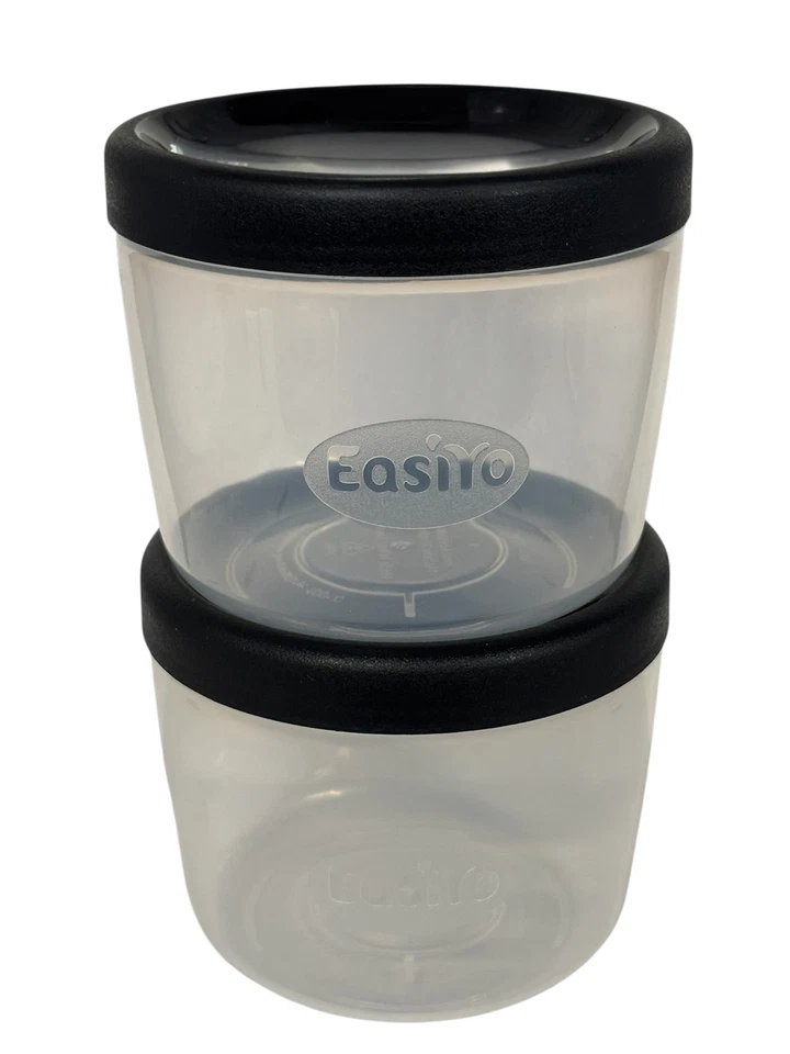 EasiYo Pack of 2 500g Yogurt Jars Extras For Use With Easiyo Yoghurt Maker - Image 1 of 4