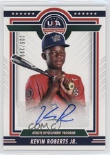 2022 Panini USA Baseball Stars & Stripes 205/399 Kevin Roberts Jr Auto 0c2t