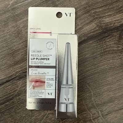 VT Reedle Shot Lip Plumper Lip Gloss Spicy Level 50 Beginner 4.3g