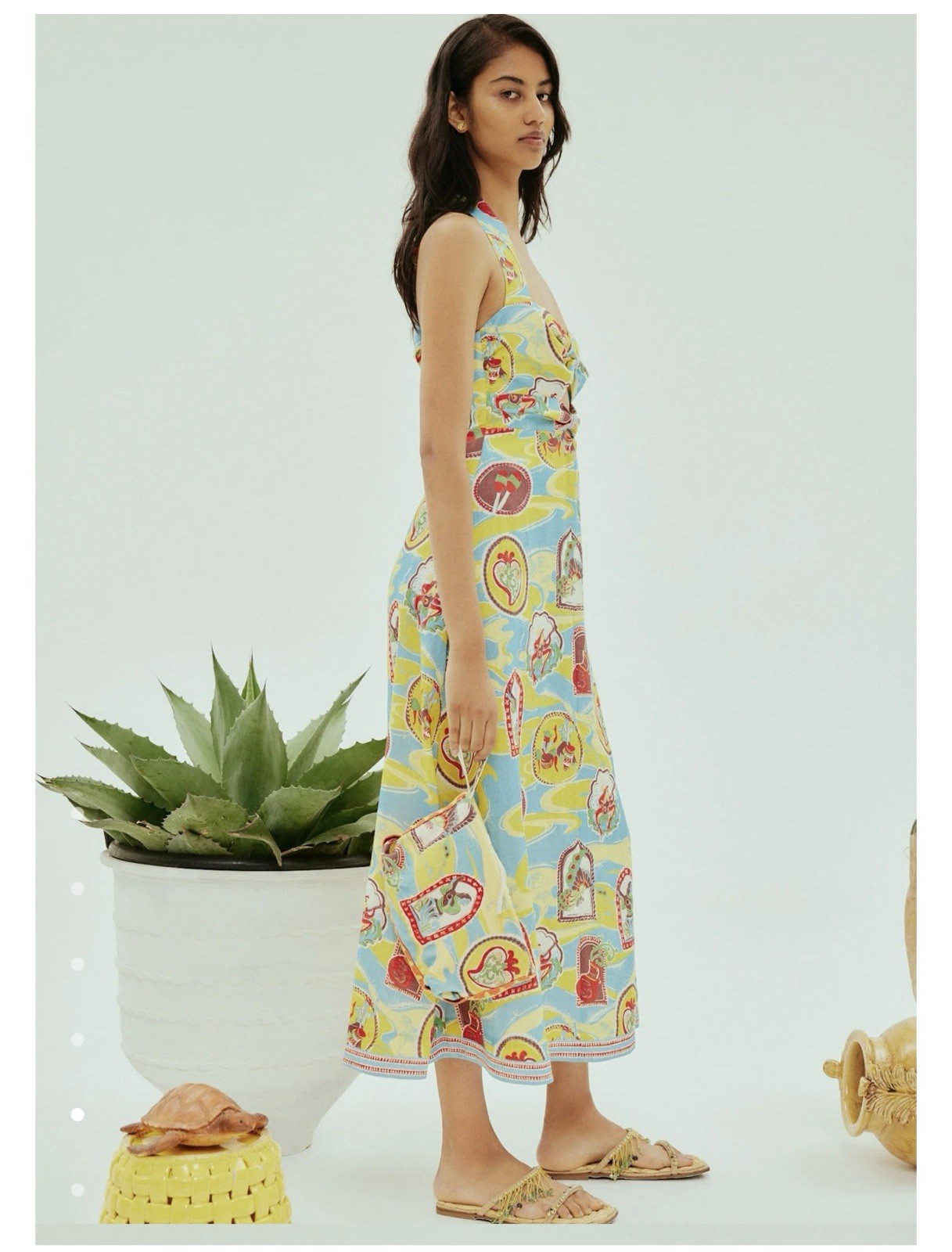 ALEMAIS DRESS - Emilio Midi Dress - Size AUS 14 / US 10 - BNWT- RRP $470 image 3