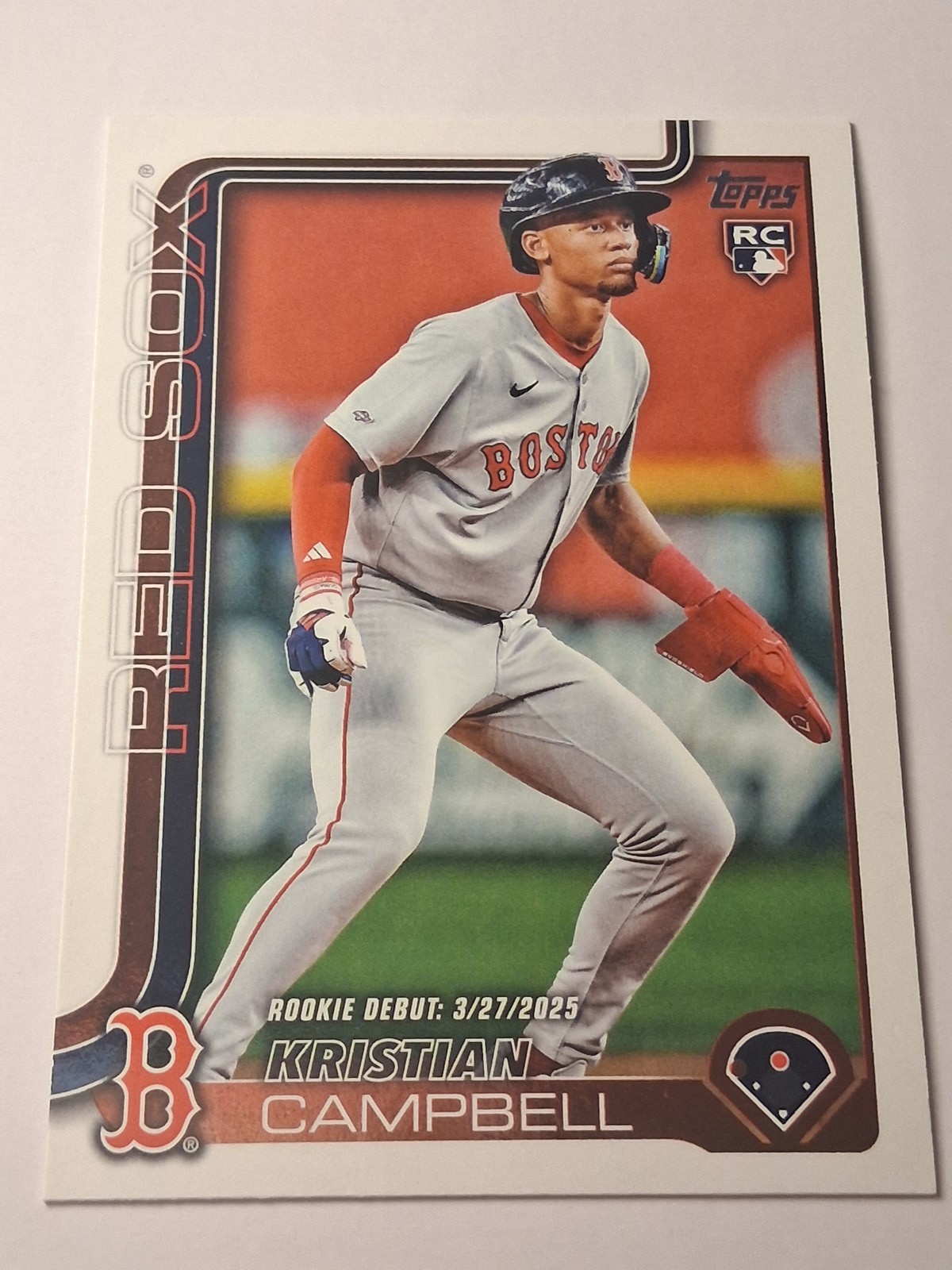 Kristian Campbell 2025 Topps Update #US129 Rookie Debut Price 