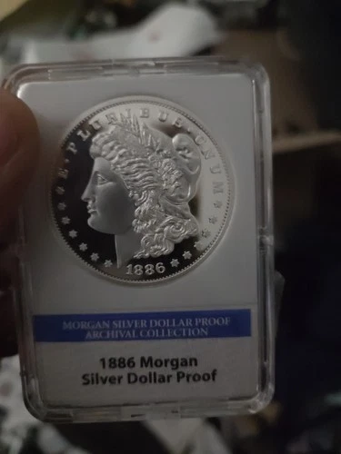 1886 Silver Morgan Proof