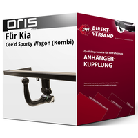 FüR Kia Cee'd Sporty Wagon Typ Cd (Oris) AnhäNgerkupplung Vertikal Abnehmbar Neu