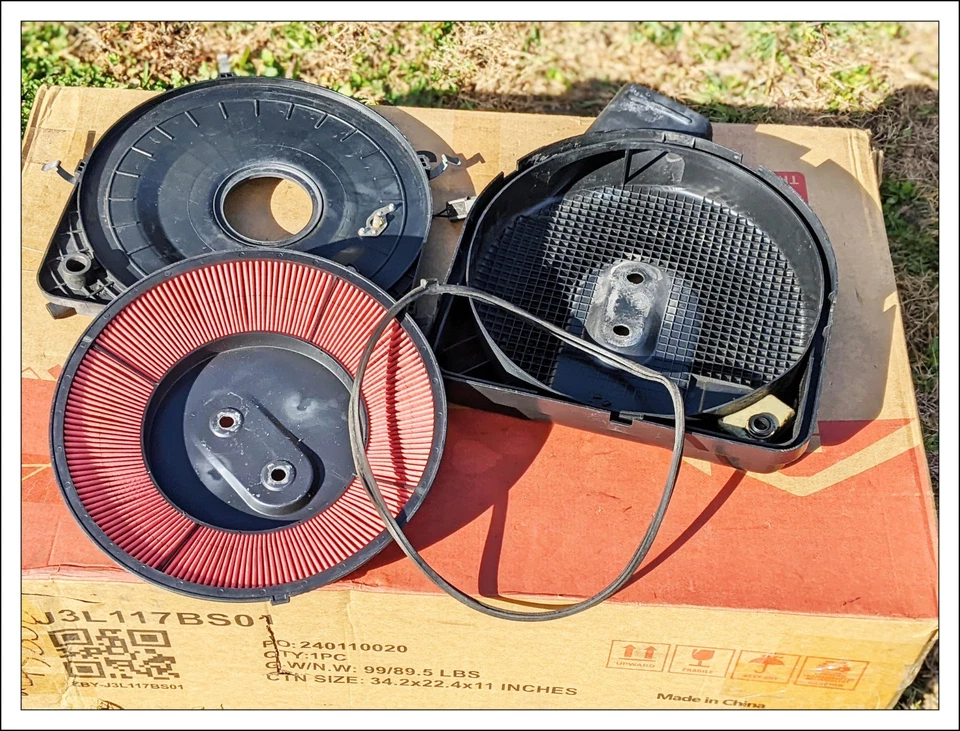 ✅ Caja de montaje de filtro de aire para camión Nissan D-21 1990-1997/carcasa de filtro de aire OEM Foto 4 de 4