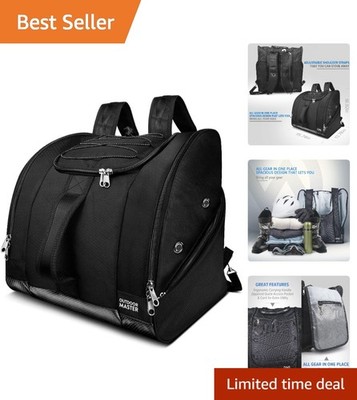 50L Waterproof Ski Boot Bag   Perfect Gear Companion for Men, Women & Youth