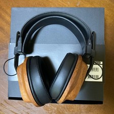 Fostex T60RP Planar Magnetic Headphones African Mahogany Mint Condition with Box
