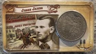 1880 Morgan Silver Dollar Dodge City Wild West Series Littleton - MC792