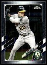Mark Canha 2021 Topps Chrome #37 Athletics MLB READ FREE SHIPPING AutographDen