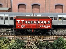 Hornby R6201  OO Gauge 7 Plank Open Wagon - T. Threadgold Livery #1915 VGC