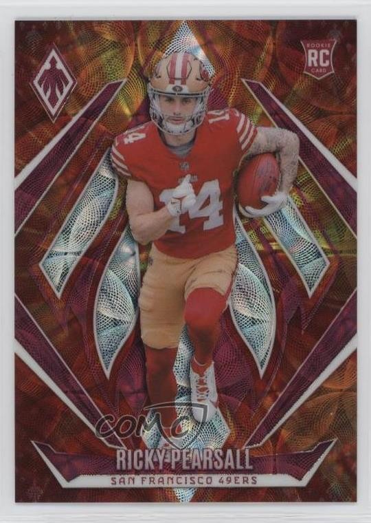 2024 Panini Phoenix Rookies FireBurst 327/350 Ricky Pearsall #234 Rookie RC 11yh