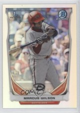 2014 Bowman Draft Chrome Refractor Marcus Wilson #CDP63 k7p