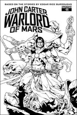 John Carter, Warlord of Mars (2nd Series) #11E VF/NM; Dynamite | Fritz Casas B&W