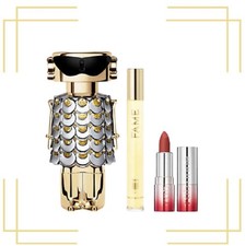 PACO RABANNE FAME 3 PCS SET FOR WOMEN: 2.7 EAU DE PARFUM SPRAY  0.33  Lipstick