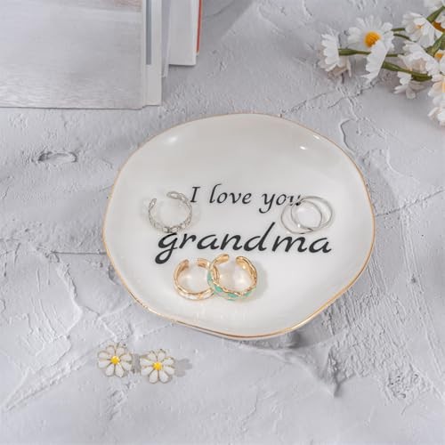 Gifts, Ceramic Jewelry Ring Dish Birthday Gifts Christmas Thanksgiving Grandma