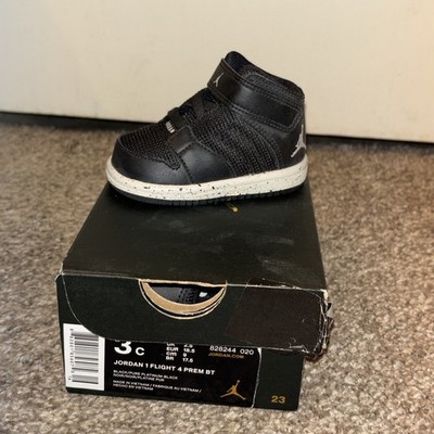 Nike Jordan 1 Flight 4 Prem Toddler/Kids Shoes - Size 3C - Style 828244-020 