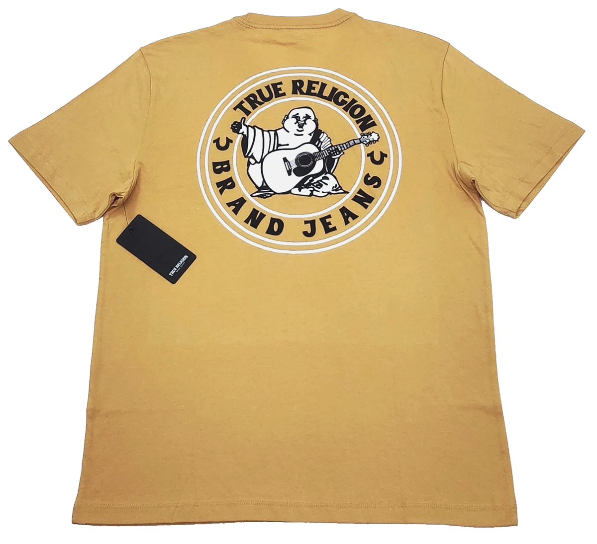 True Religion T-shirt Men's Color Yellow Size L (NEW ORIGINAL WITH
