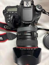 CANON 70D camera with 3 lenes and a professional lens 24-105mm  CANON flash.