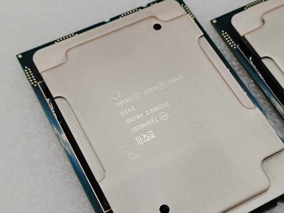Intel Xeon Gold 6242 16-Core 2.80GHz 22MB Server CPU (SRF8Y) LGA3647 ...