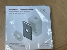 Alarm.com Single Gang Outlet Box Adapter ADC-OB101  for ADC-V723