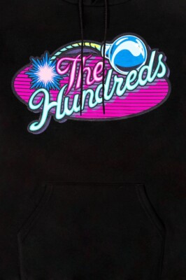 NWT The Hundreds Slant Machine Pullover Hoodie Black | eBay