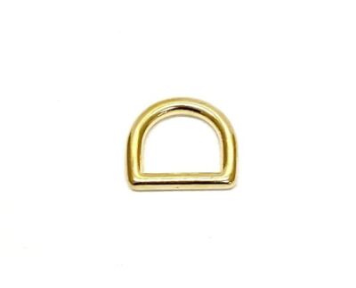 20 mm Massive Messing D-Ringe Pferd Herrschaft Leder Hardware Hundeleine Halsbänder x1 - x50
