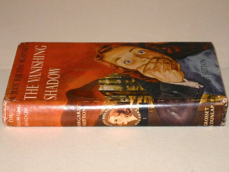JUDY BOLTON Mystery #1 The VANISHING SHADOW! Vintage 1954 Grosset & Dunlap HCDJ! - Image 3 of 4